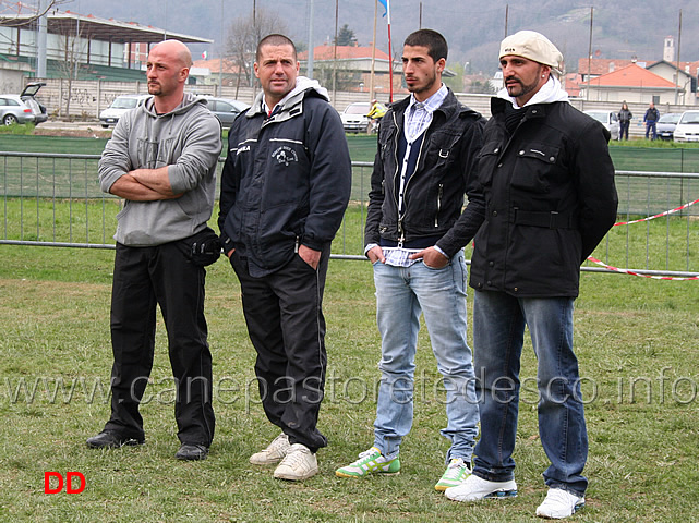 figuranti.jpg - I figuranti. Da sinistra: Giacomo Laloni, Piero Valentini, Onofrio Triglia e Marco Corvaia