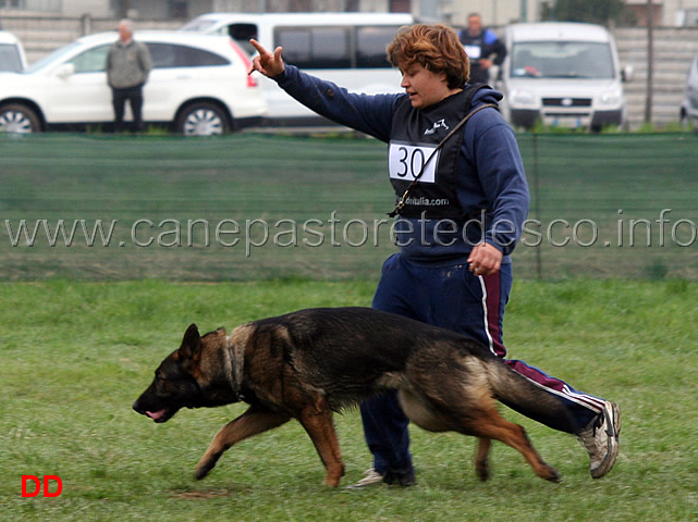 silvia-peron-con-raja-della-zattera-B92-IPO2-19.jpg - Silvia Peron con Raja della Zattera IPO2 (B punti 92 miglior obbedienza)