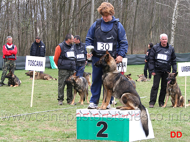 silvia-peron-con-raja-della-zattera-miglior-obbedienza-IPO2.jpg - Silvia Peron con Raja della Zattera miglior obbedienza in IPO2